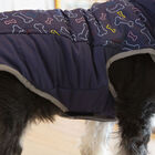 Outech Abrigo Azul con Estampado de Huesos para perros, , large image number null